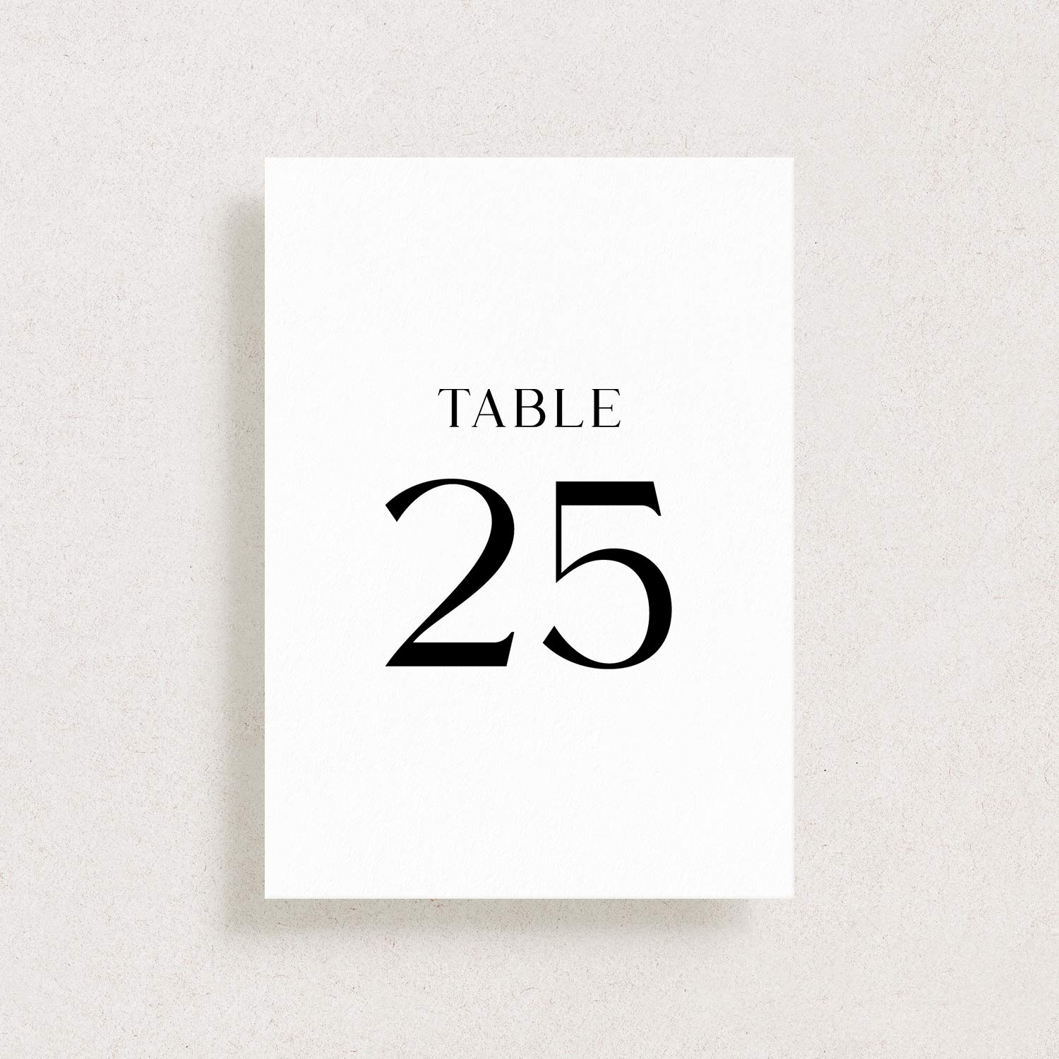 Printable Table Numbers Download, BELOVED