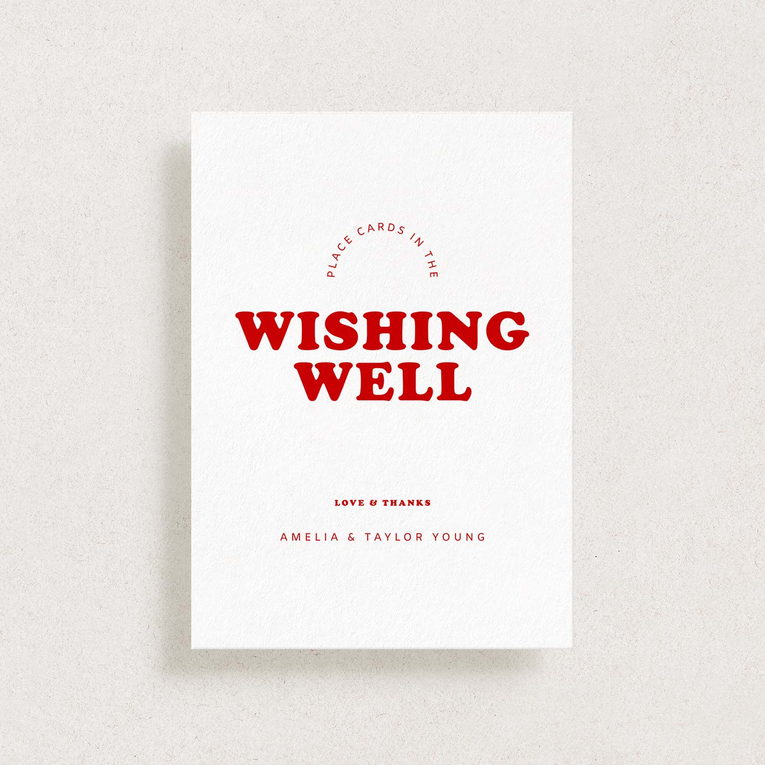 Printable Wishing Well Sign, SWEET THING