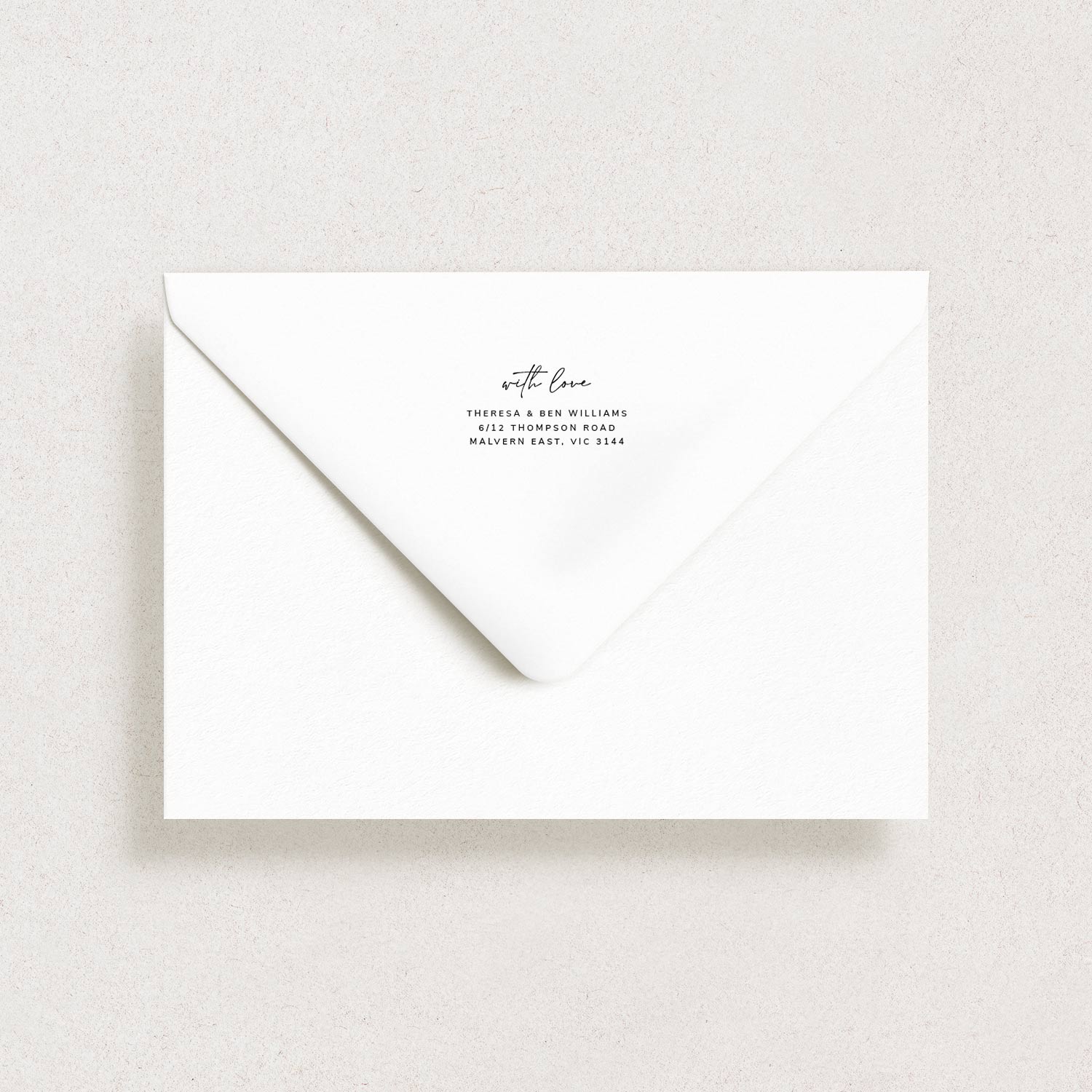 Return Envelope Address, SOUL LOVE