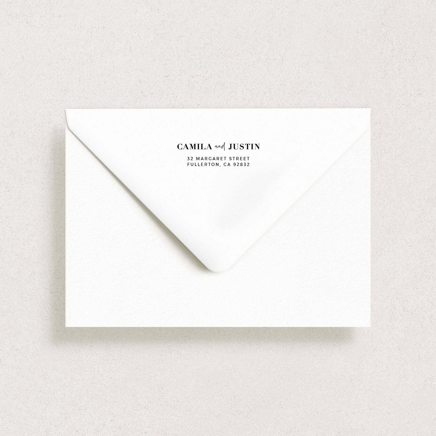 Return Envelope Address, WEEKEND IN PARIS